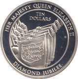 2012 TEN DOLLARS SILVER PROOF FIJI - WORLD COINS - Cambridgeshire Coins