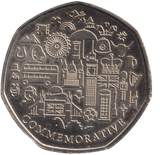 2012 THE GRAND OLD DUKE OF YORK 50P SHAPED COIN - 50P SHAPED COIN - Cambridgeshire Coins