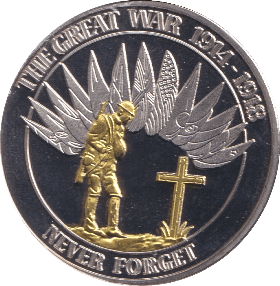 2012 THE GREAT WAR COIN F244 - WORLD COINS - Cambridgeshire Coins