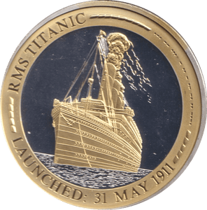 2012 TITANIC COIN F240 - WORLD COINS - Cambridgeshire Coins