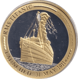 2012 TITANIC COIN F240 - WORLD COINS - Cambridgeshire Coins
