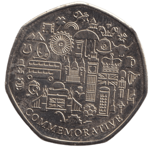 2012 TWINKLE TWINKLE LITTLE STAR 50P SHAPED COIN - 50P SHAPED COIN - Cambridgeshire Coins