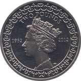 2012 TWO POUNDS BRITISH INDIAN OCEAN - WORLD COINS - Cambridgeshire Coins