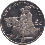2012 TWO POUNDS PRINCESS MARGARET BRITISH INDIAN OCEAN TERRITORY - WORLD COINS - Cambridgeshire Coins