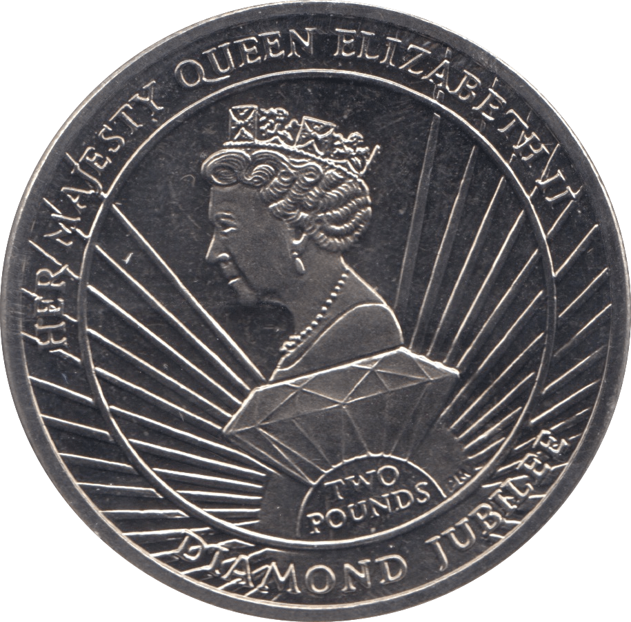 2012 TWO POUNDS SOUTH GEORGIA AND SANDWICH ISLANDS F550 - WORLD COINS - Cambridgeshire Coins