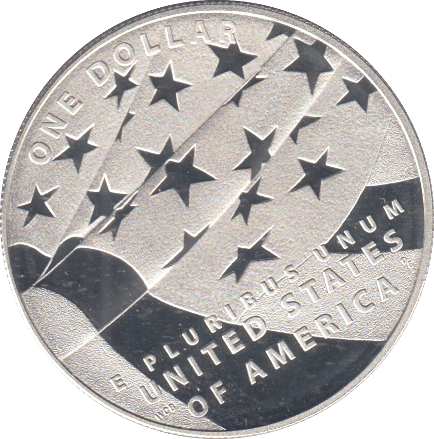 2012 USA SILVER PROOF COMMEMORATIVE DOLLAR - Silver Proof - Cambridgeshire Coins