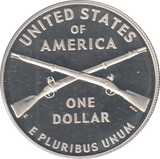 2012 USA SILVER PROOF COMMEMORATIVE LIBERTY DOLLAR - Silver Proof - Cambridgeshire Coins