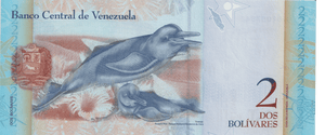 2012 VENEZUELA 2 BOLIVARES BANKNOTE REF-1847 - WORLD BANKNOTES - Cambridgeshire Coins