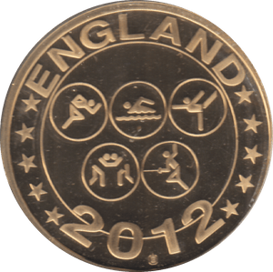 2012 WEIGHTLIFTING MEDALLION - WORLD COINS - Cambridgeshire Coins