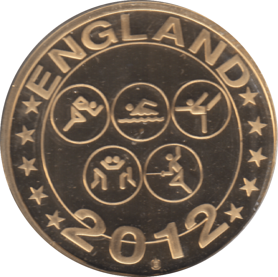 2012 WEIGHTLIFTING MEDALLION - WORLD COINS - Cambridgeshire Coins