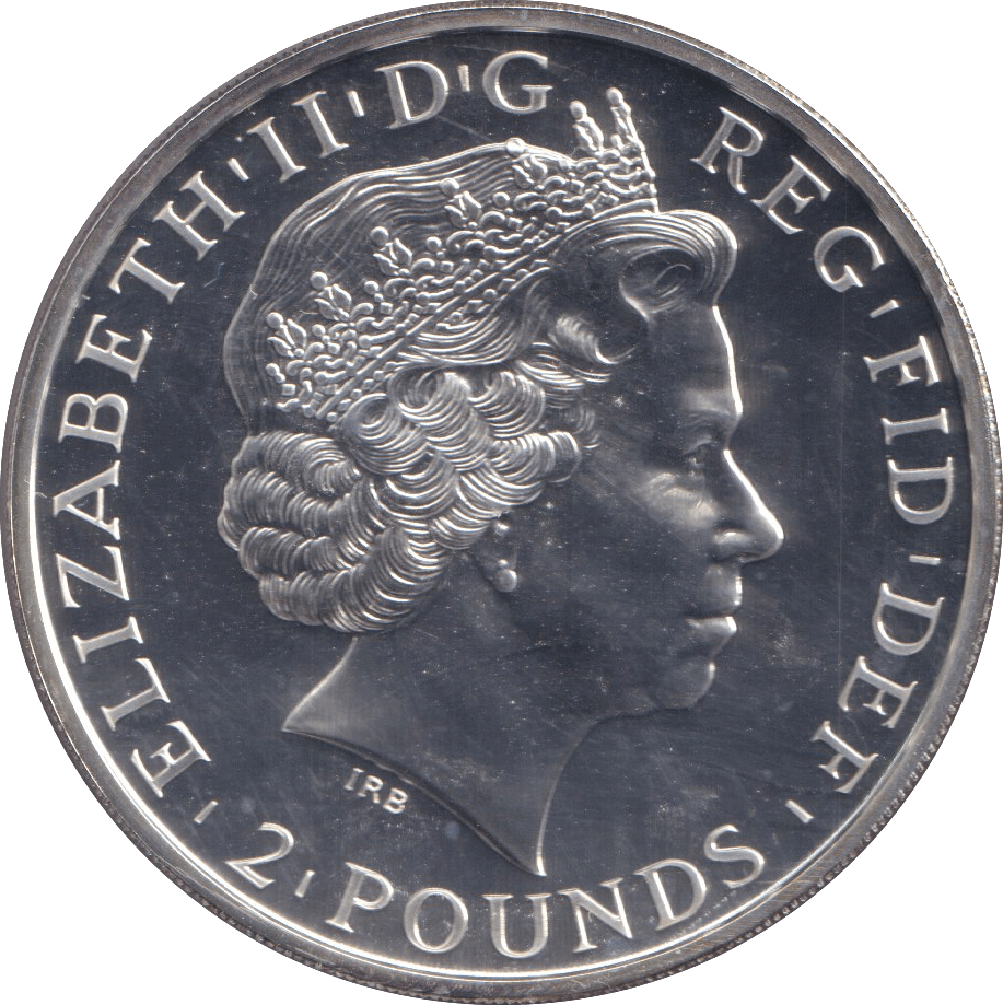 2013 1 OZ SILVER TWO POUND BRITANNIA ( BU ) - WORLD COINS - Cambridgeshire Coins