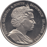 2013 2 POUND QUEEN ELIZABETH II DIAMOND JUBILEE ( BU ) - WORLD COINS - Cambridgeshire Coins
