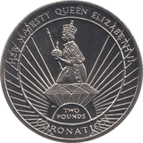 2013 2 POUND QUEEN ELIZABETH II DIAMOND JUBILEE ( BU ) - WORLD COINS - Cambridgeshire Coins