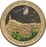 2013 25 PENCE BIRD LIFE OF ST HELENA - WORLD COINS - Cambridgeshire Coins