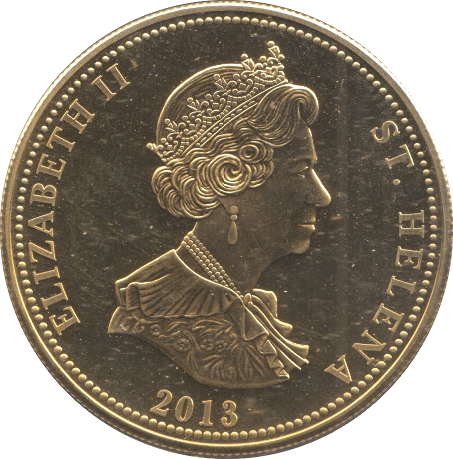 2013 25 PENCE BIRD LIFE OF ST HELENA - WORLD COINS - Cambridgeshire Coins