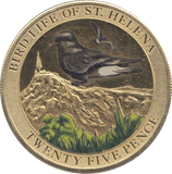 2013 25 PENCE BIRD LIFE OF ST HELENA - WORLD COINS - Cambridgeshire Coins