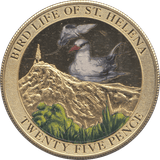 2013 25 PENCE BIRD LIFE OF ST HELENA - WORLD COINS - Cambridgeshire Coins