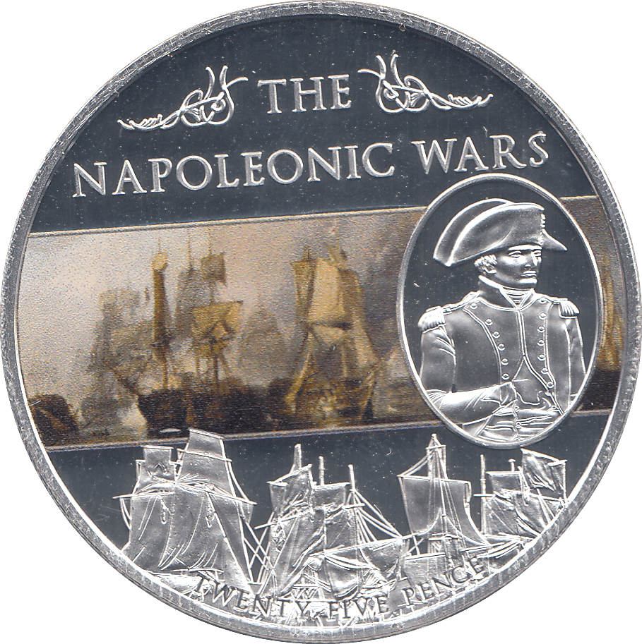 2013 25 PENCE THE NAPOLEONIC WARS ( P ) - WORLD COINS - Cambridgeshire Coins
