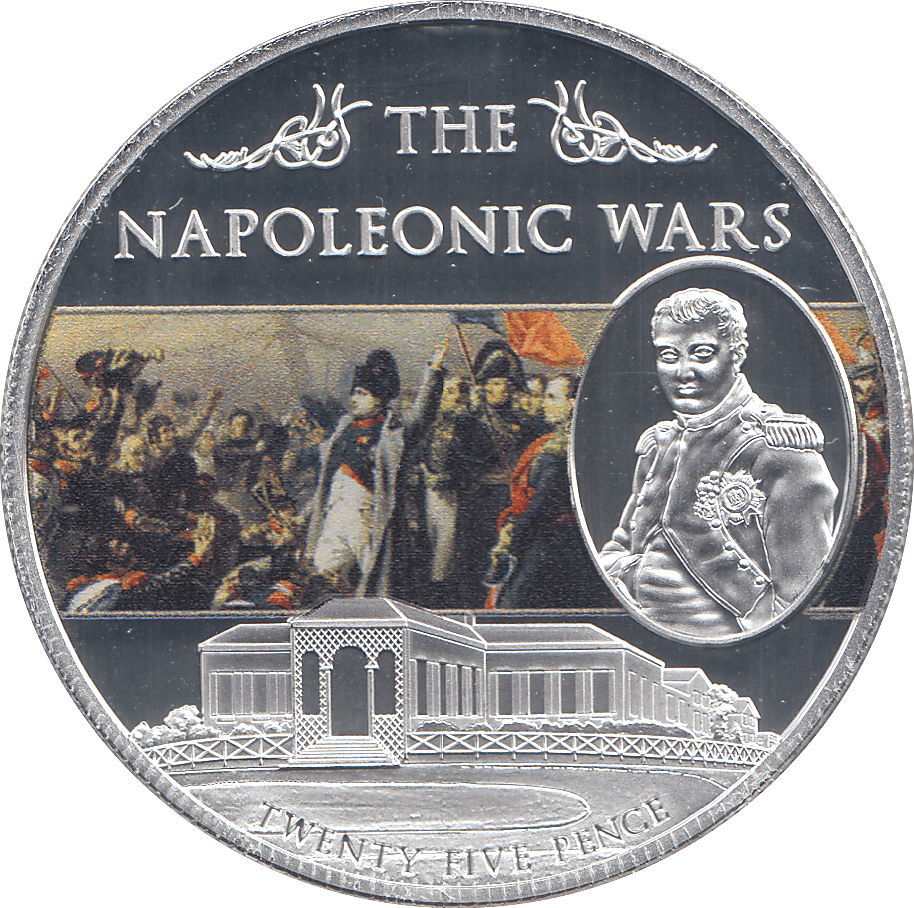 2013 25 PENCE THE NAPOLEONIC WARS ( P ) - WORLD COINS - Cambridgeshire Coins