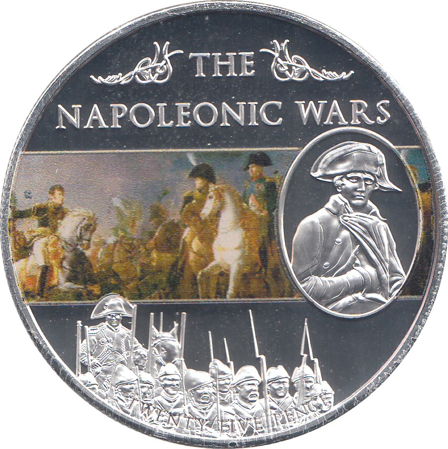2013 25 PENCE THE NAPOLEONIC WARS ( P ) - WORLD COINS - Cambridgeshire Coins