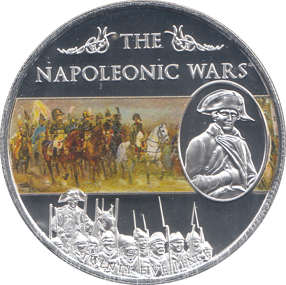 2013 25 PENCE THE NAPOLEONIC WARS ( P ) - WORLD COINS - Cambridgeshire Coins