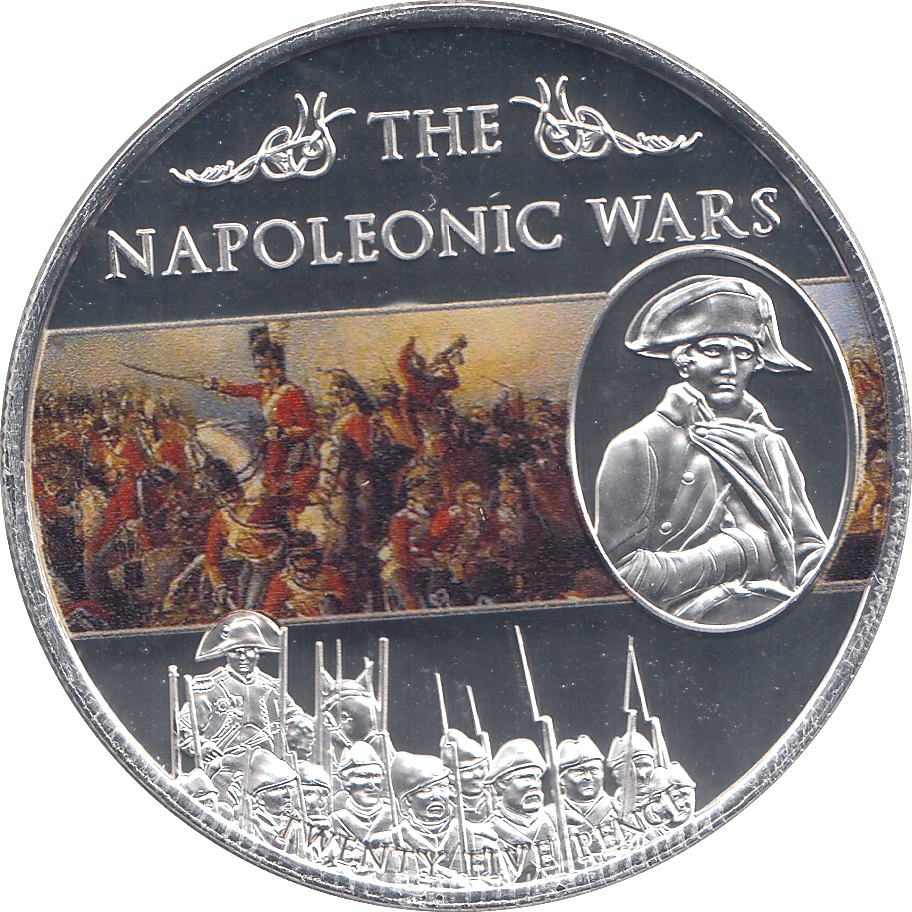 2013 25 PENCE THE NAPOLEONIC WARS ( P ) - WORLD COINS - Cambridgeshire Coins