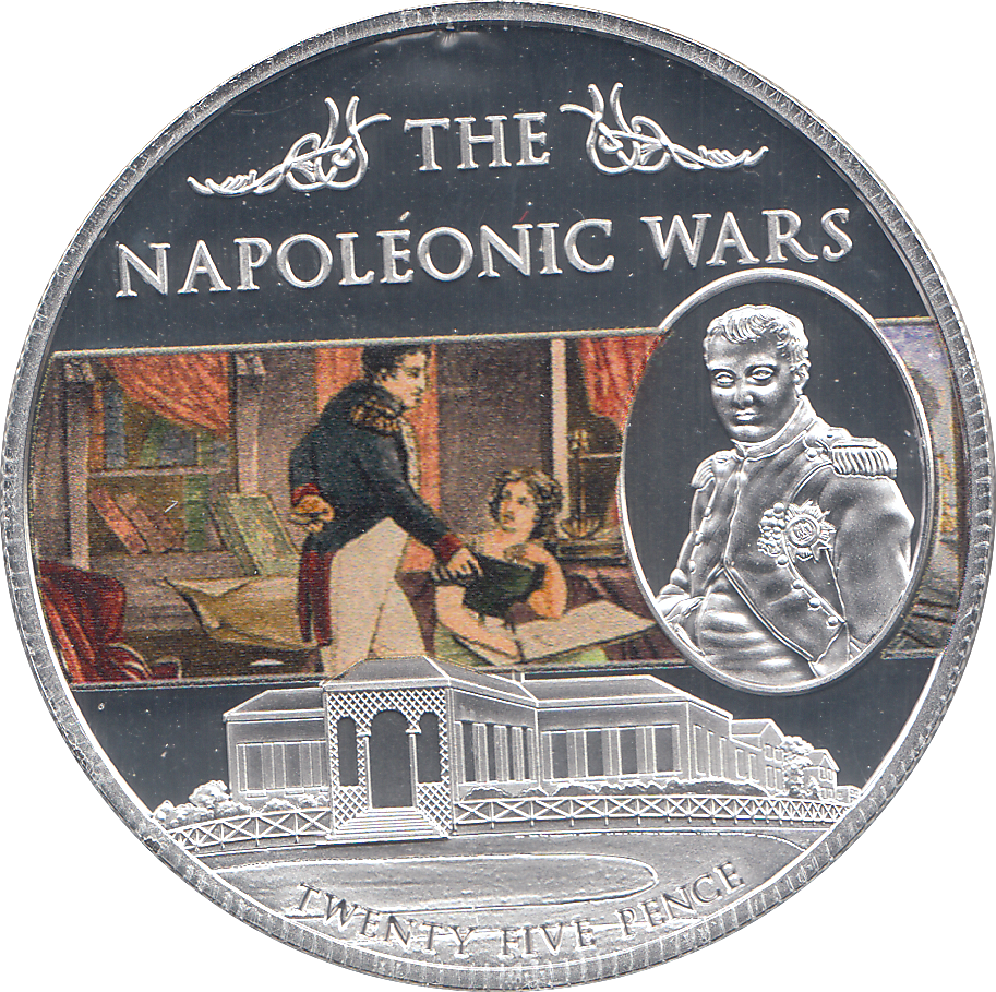 2013 25 PENCE THE NAPOLEONIC WARS ( P ) - WORLD COINS - Cambridgeshire Coins