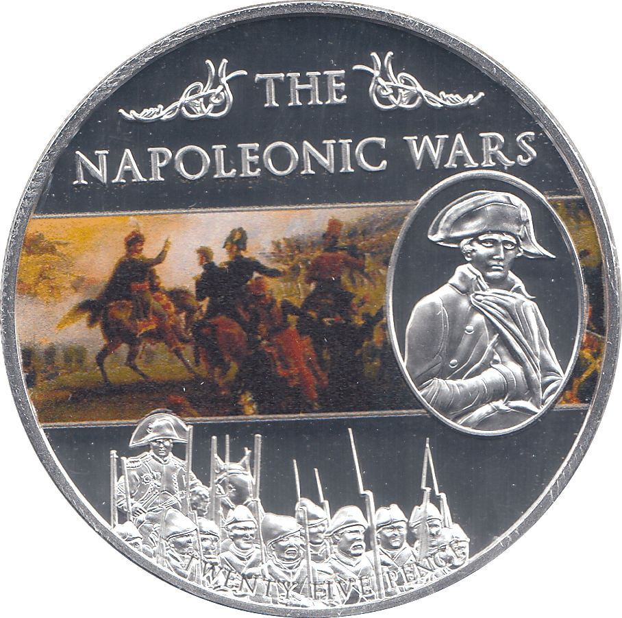 2013 25 PENCE THE NAPOLEONIC WARS ( P ) - WORLD COINS - Cambridgeshire Coins