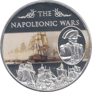 2013 25 PENCE THE NAPOLEONIC WARS ( P ) - WORLD COINS - Cambridgeshire Coins