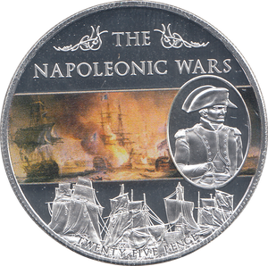 2013 25 PENCE THE NAPOLEONIC WARS ( P ) - WORLD COINS - Cambridgeshire Coins
