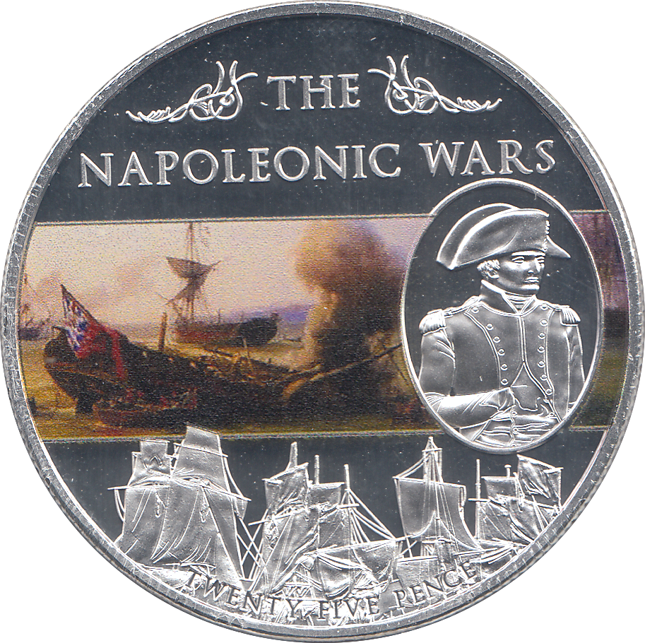 2013 25 PENCE THE NAPOLEONIC WARS ( P ) - WORLD COINS - Cambridgeshire Coins