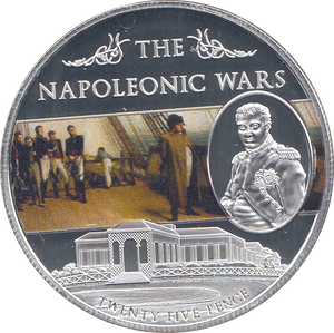 2013 25 PENCE THE NAPOLEONIC WARS ( P ) - WORLD COINS - Cambridgeshire Coins