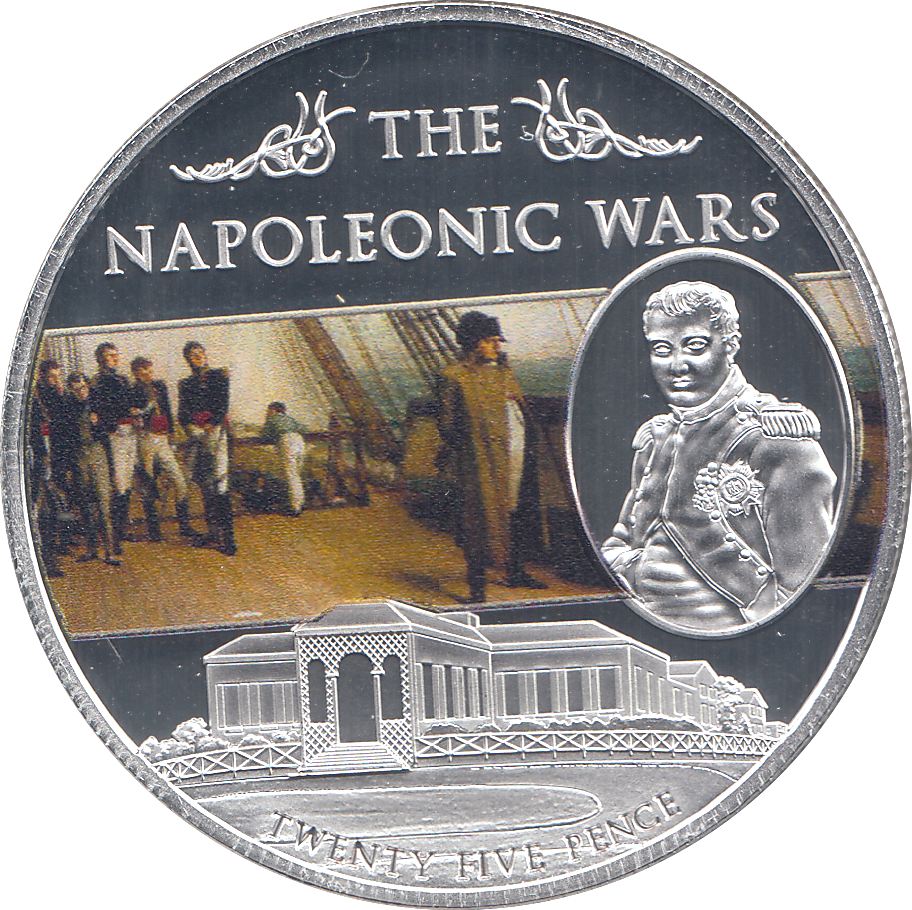 2013 25 PENCE THE NAPOLEONIC WARS ( P ) - WORLD COINS - Cambridgeshire Coins