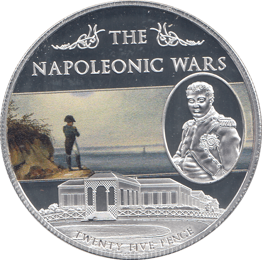 2013 25 PENCE THE NAPOLEONIC WARS ( P ) - WORLD COINS - Cambridgeshire Coins