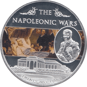 2013 25 PENCE THE NAPOLEONIC WARS ( P ) - WORLD COINS - Cambridgeshire Coins