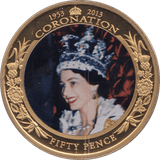 2013 50 PENCE JERSEY F171 - CROWN - Cambridgeshire Coins