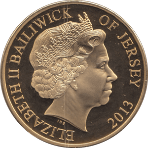 2013 50 PENCE JERSEY - WORLD COINS - Cambridgeshire Coins
