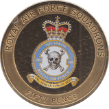 2013 50 PENCE ROYAL AIR FORCE SQUADRONS - WORLD COINS - Cambridgeshire Coins