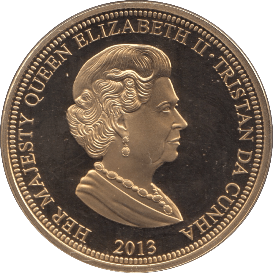 2013 50 PENCE TRISTAN DA CUNHA F175 - WORLD COINS - Cambridgeshire Coins