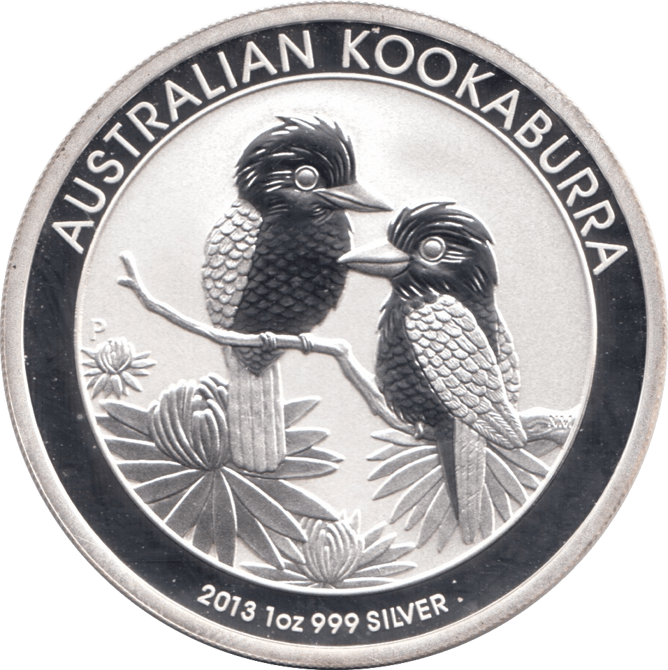 2013 999 FINE SILVER 1oz KOOKABURRA AUSTRALIA - SILVER WORLD COINS - Cambridgeshire Coins