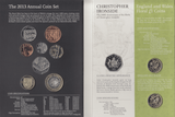 2013 BRILLIANT UNCIRCULATED ANNUAL COIN YEAR SET - Brilliant Uncirculated Year Sets - Cambridgeshire Coins