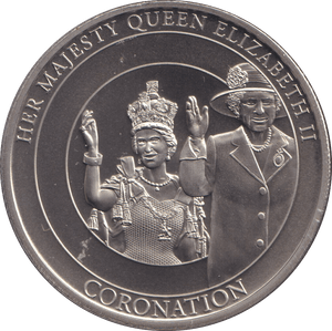 2013 BU ONE DOLLAR QUEEN ELIZABETH - WORLD COINS - Cambridgeshire Coins