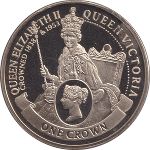 2013 CROWN GIBRALTAR - WORLD COINS - Cambridgeshire Coins