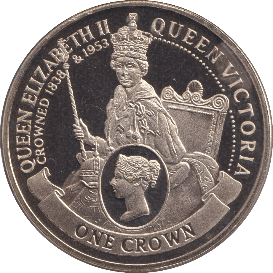 2013 CROWN GIBRALTAR - WORLD COINS - Cambridgeshire Coins