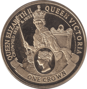 2013 CROWN GIBRALTAR - WORLD COINS - Cambridgeshire Coins