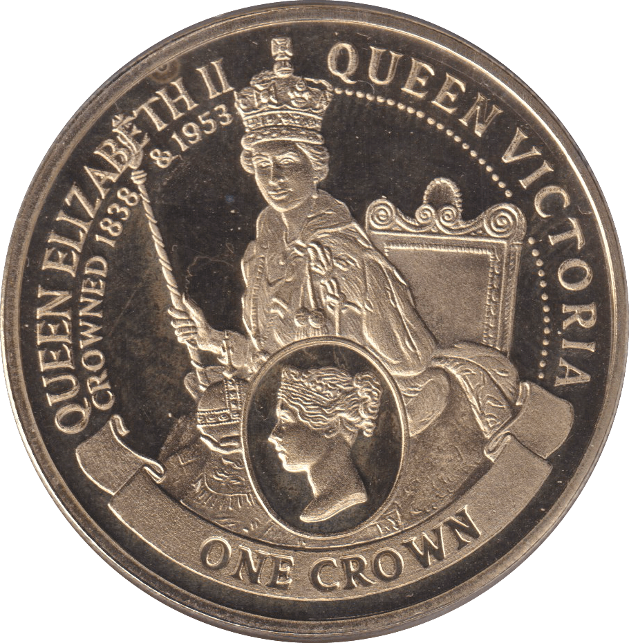 2013 CROWN GIBRALTAR - WORLD COINS - Cambridgeshire Coins