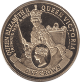 2013 CROWN GIBRALTAR - WORLD COINS - Cambridgeshire Coins
