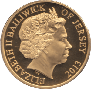 2013 FIFTY PENCE BAILIWICK OF JERSEY CORONATION - WORLD COINS - Cambridgeshire Coins