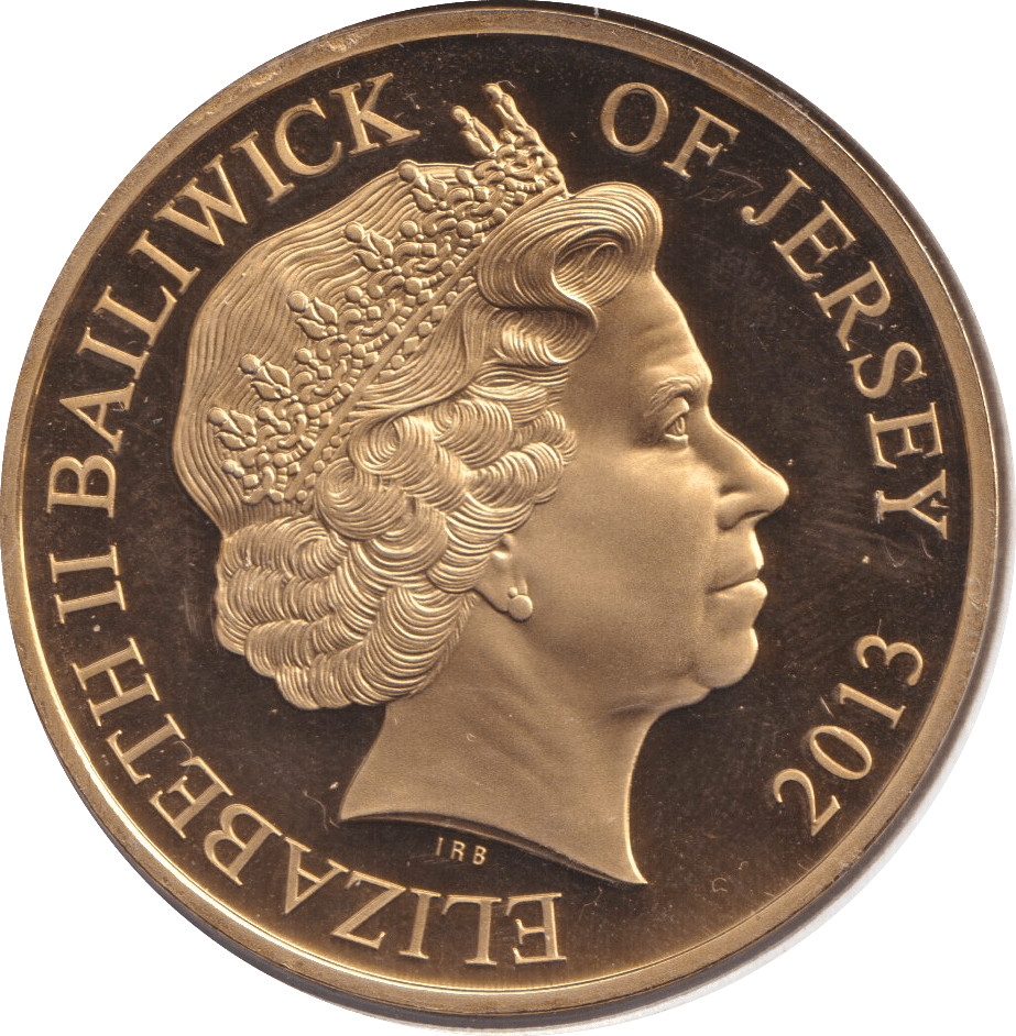 2013 FIFTY PENCE BAILIWICK OF JERSEY - 50p BU - Cambridgeshire Coins