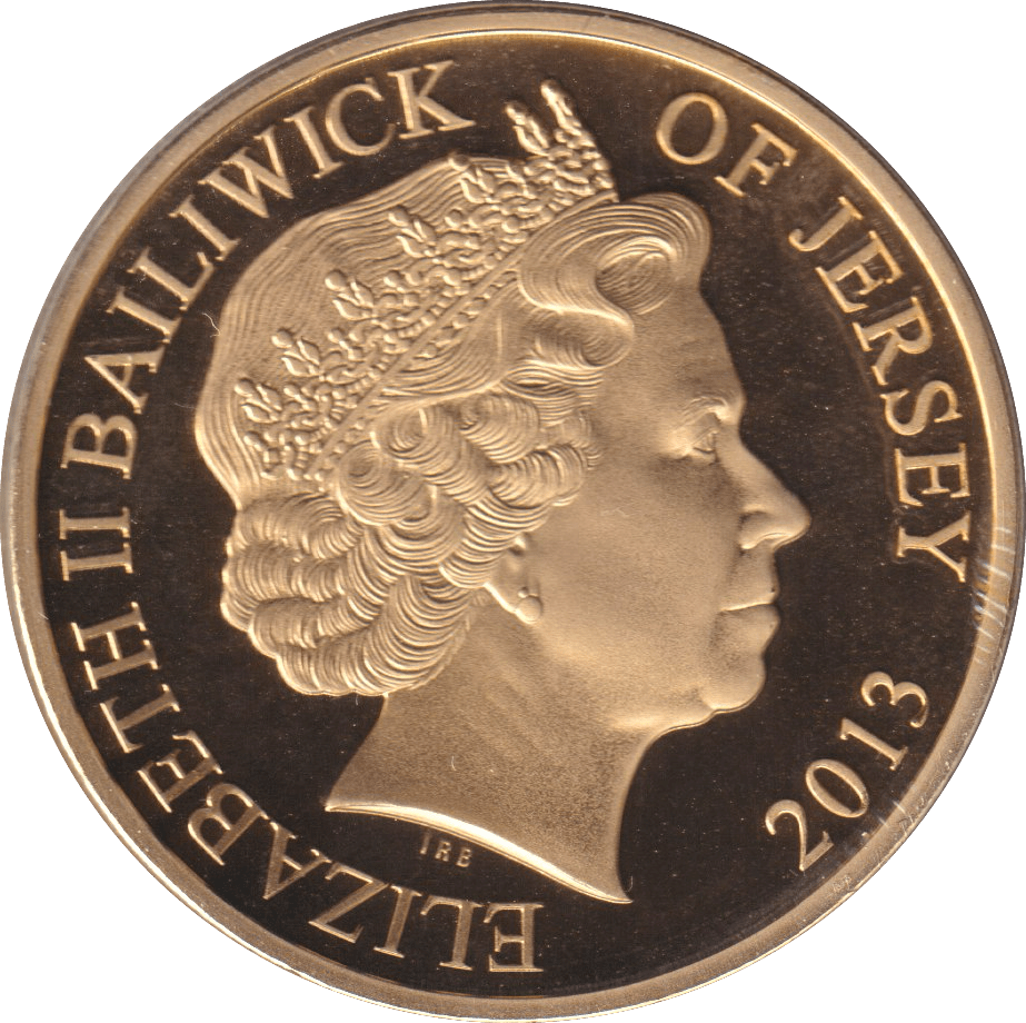 2013 FIFTY PENCE CORONATION 50TH ANNIVERSARY (PARTY) JERSEY - WORLD COINS - Cambridgeshire Coins